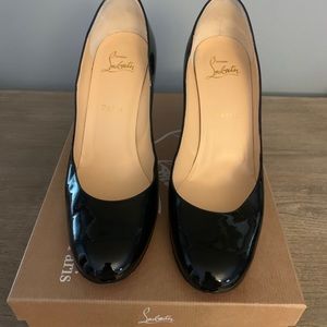Louis Vuitton Lady Gena Patent Pumps